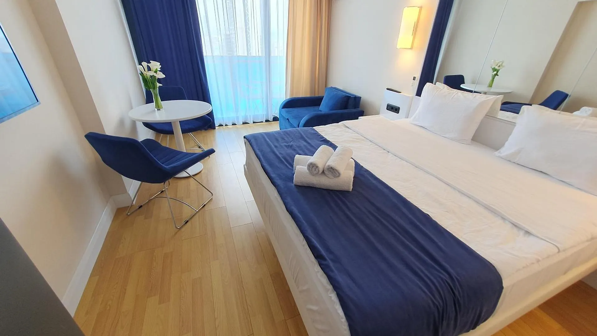 Great Sea View Studio 23-09 New Block D1 Orbi-City Batumi Apartment